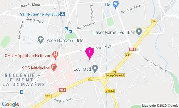 Localisation Melanie Bourgeois