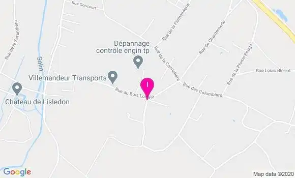 Localisation Severine Caure