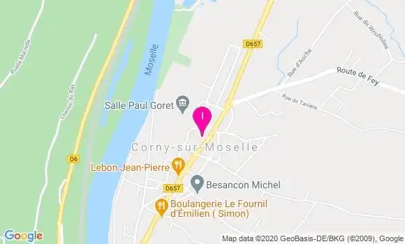Localisation Michel Klein