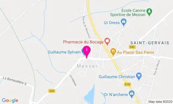 Localisation Dany Chochon