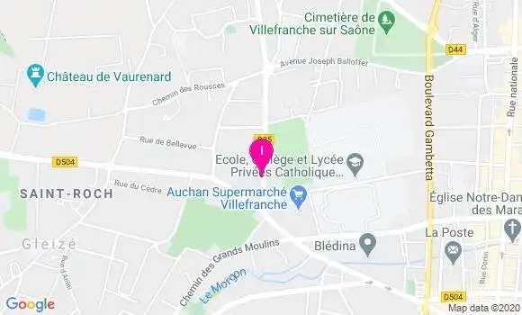 Localisation Estelle Dupin