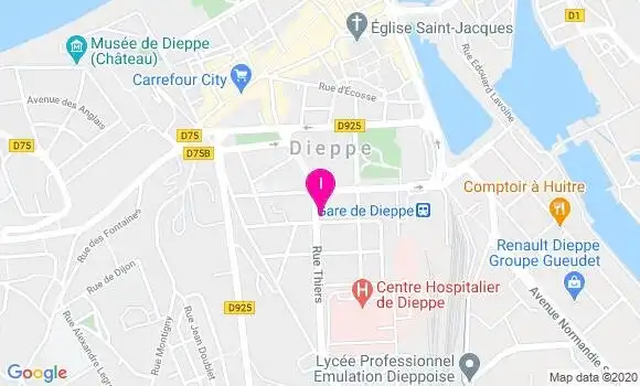 Localisation Caroline Bergeot