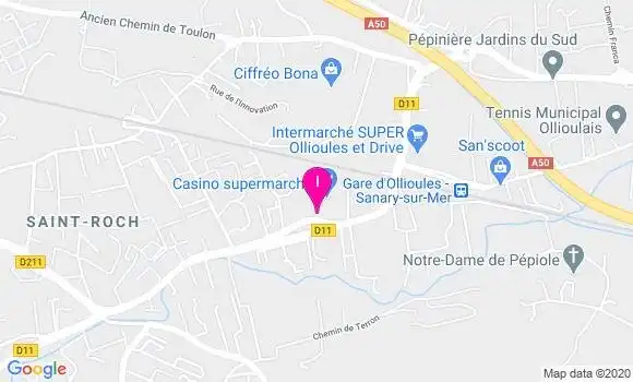 Localisation Delphine Saglietto