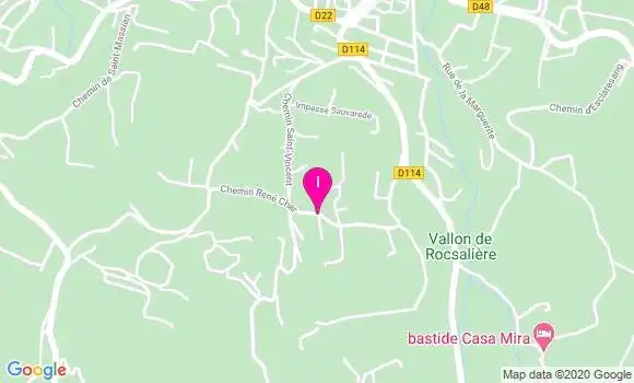 Localisation Claudine Cagniard