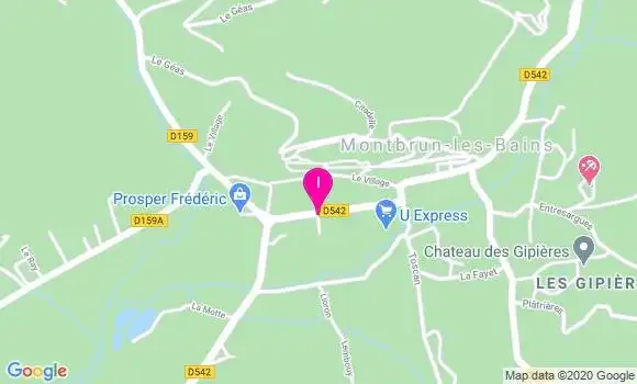 Localisation Murielle Cartoux