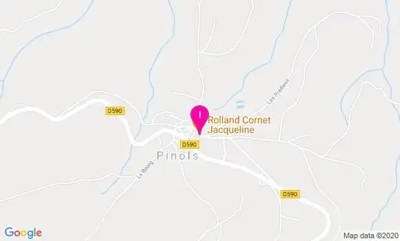 Localisation Isabelle Fournier