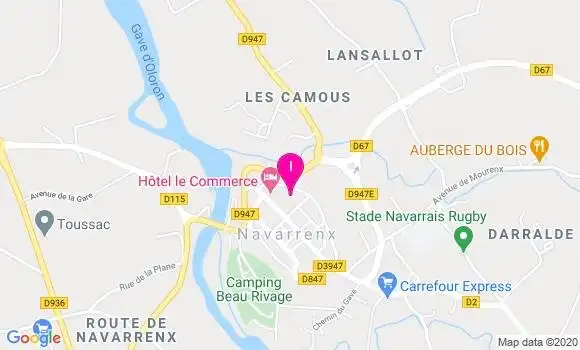 Localisation Laetitia Duplaa