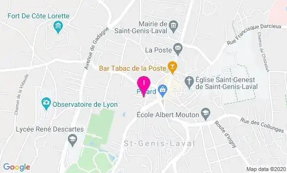 Localisation Emilie Ravier