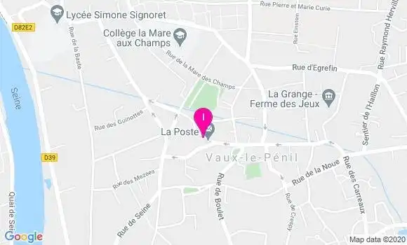 Localisation Camille Moreira