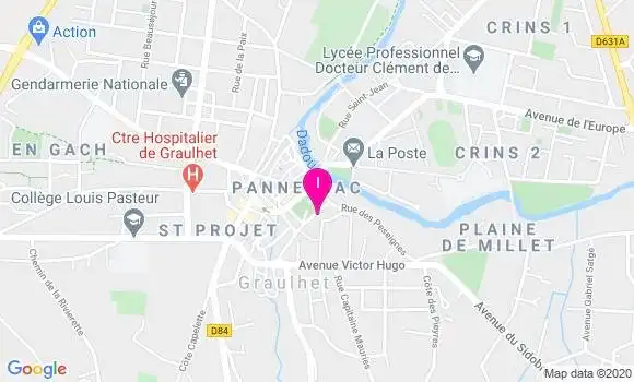 Localisation Catherine Blanc