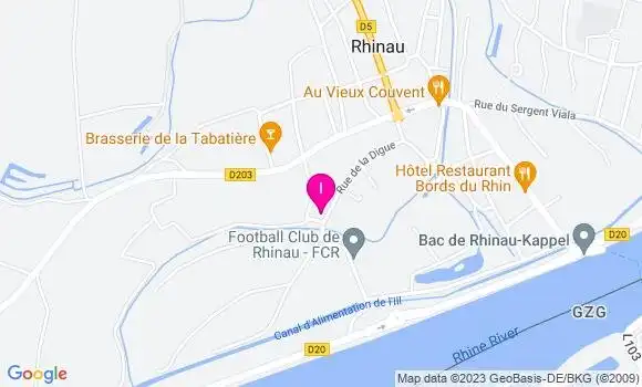 Localisation Valentine Ernst