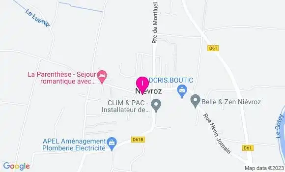 Localisation Brigitte Chatellier