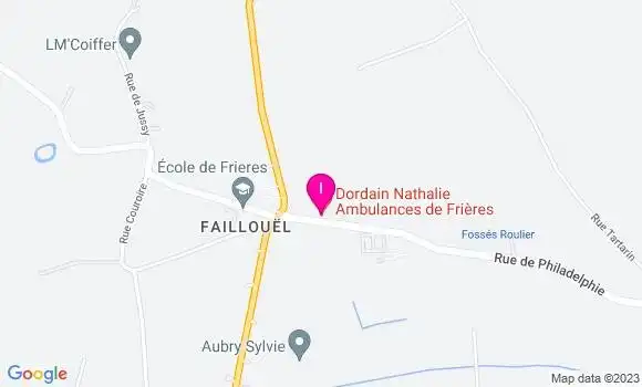 Localisation Sylvie Aubry