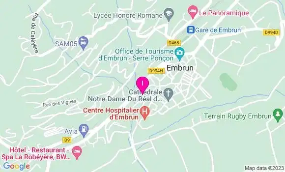 Localisation Sandrine Pays