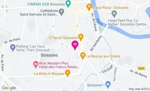 Localisation Stephanie Detournay