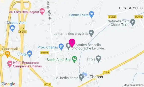 Localisation Marion Lejeune