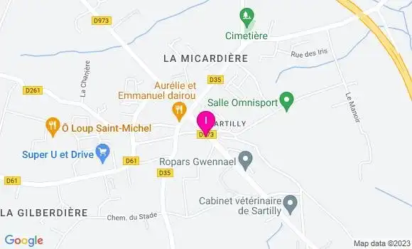 Localisation Delphine Gosselin