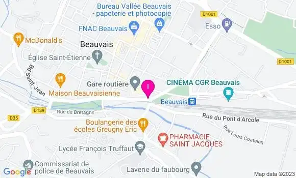 Localisation Alexis Sadin