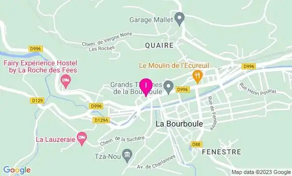 Localisation Elise Rivet