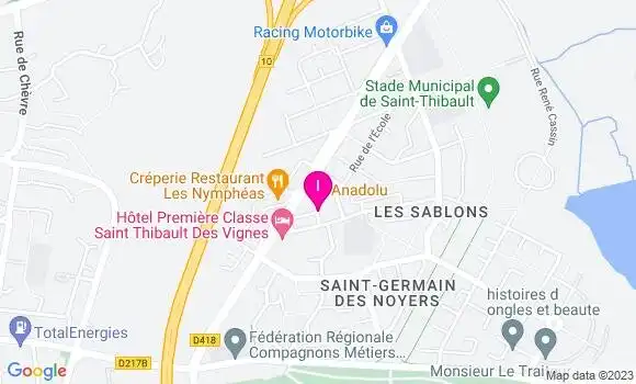 Localisation Cecile Parent