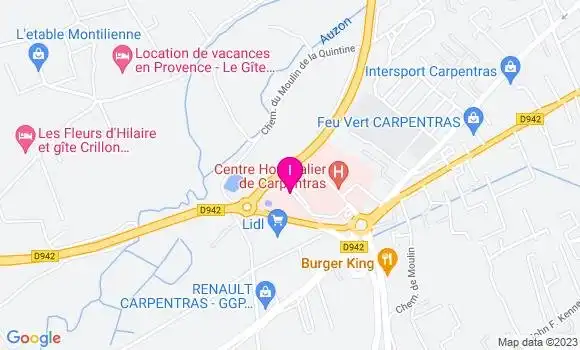 Localisation Fatima Mimoun