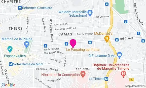 Localisation Ludovic Gastin