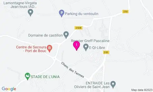 Localisation Pascaline Greff