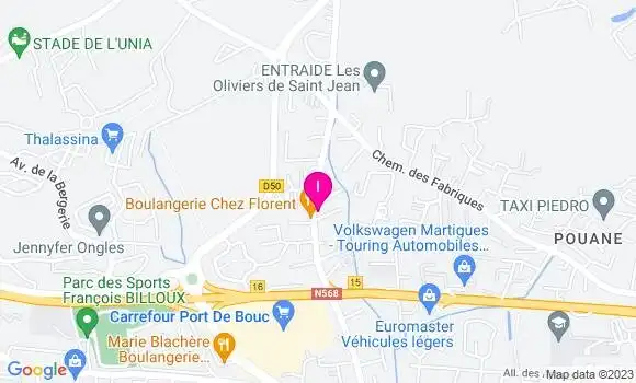 Localisation Julie Bouttin