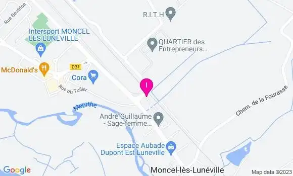 Localisation Claire Guerin Mangeolle