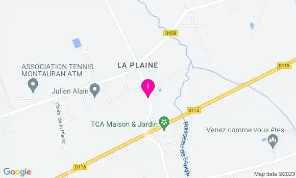 Localisation Murielle Heiser