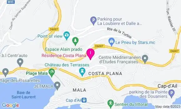Localisation Laurence Le Coz Quaranta