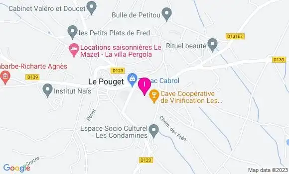Localisation Auriane Hebert