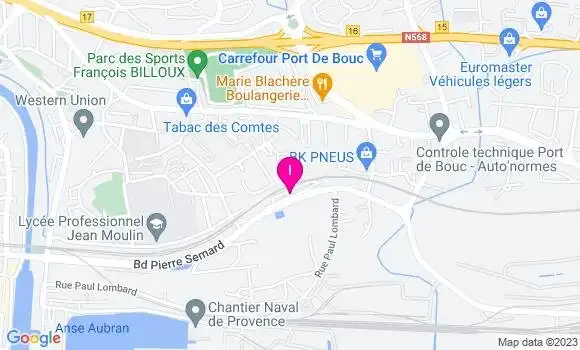 Localisation Sylvie Cebe