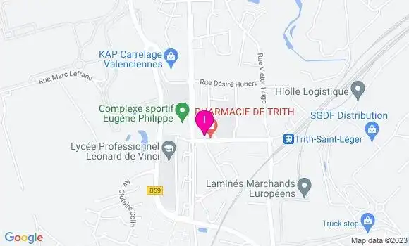 Localisation Ludivine Ghillain