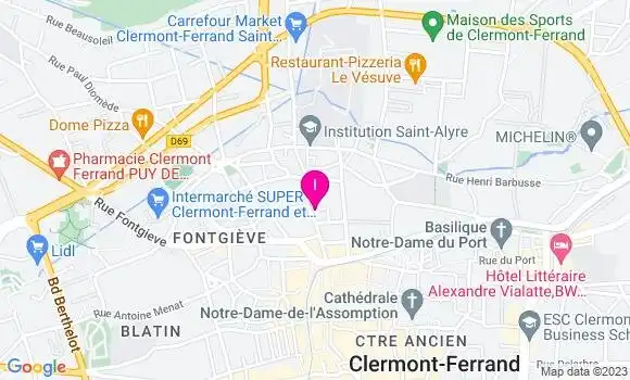 Localisation Catherine Martins