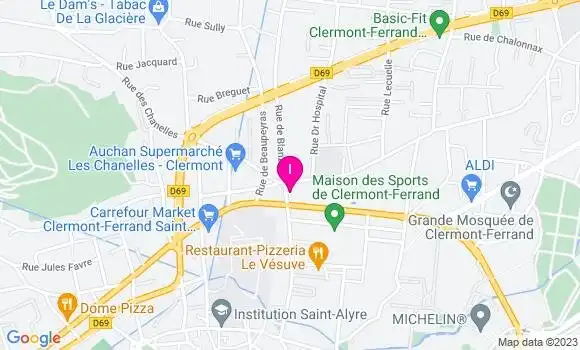 Localisation Carole Brun