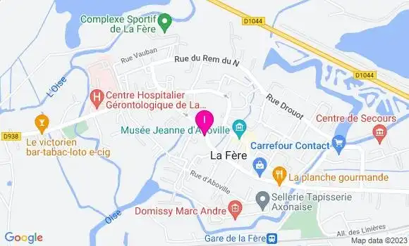 Localisation Delphine Prudhomme