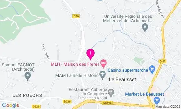 Localisation Audrey Le Bloas Cayrou