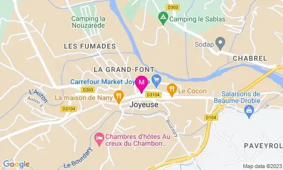Localisation Priscilla Sulpice