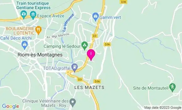 Localisation Bernadette Troquier