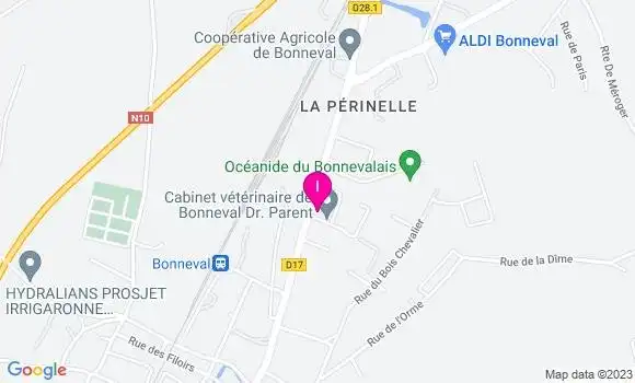 Localisation Sandrine Arrault