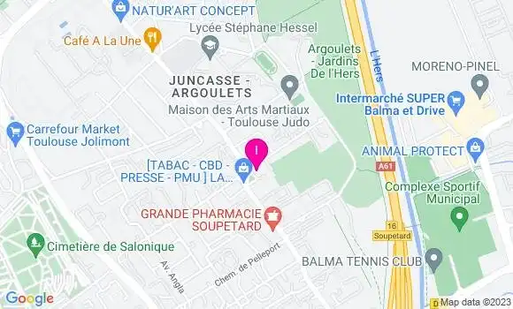 Localisation Anita Soulier