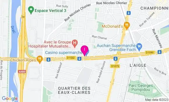 Localisation Laura Dumoulin