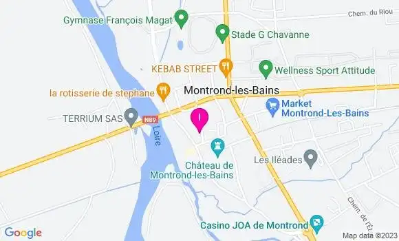 Localisation Bertrand Laval