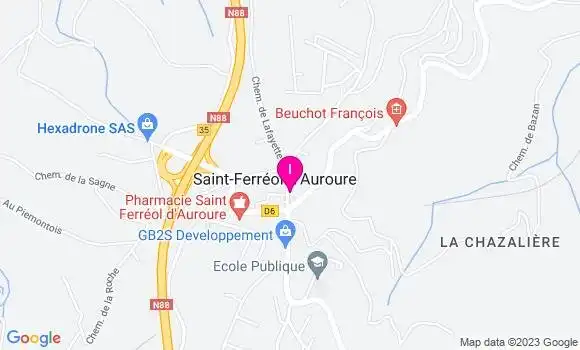 Localisation Clemence Chaput