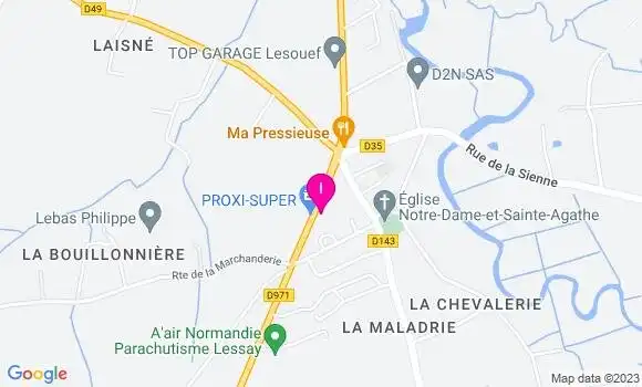 Localisation Nathalie Lavarde