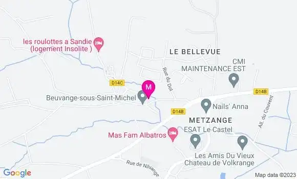 Localisation Catherine Dubois