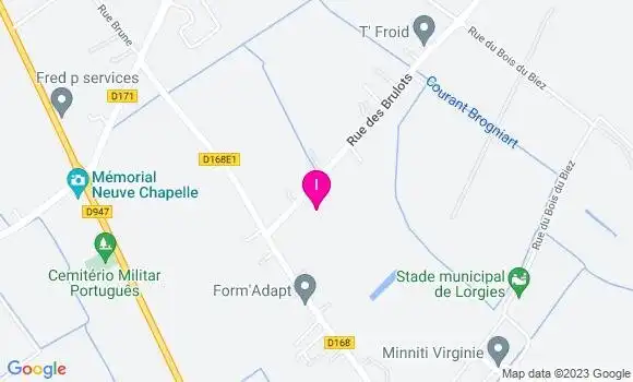 Localisation Juliette Carpentier