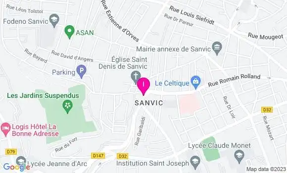 Localisation Priscilia Montagnac