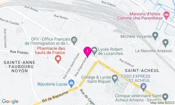 Localisation Ludivine Lize